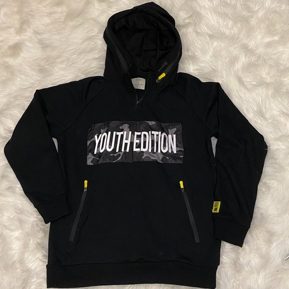 ZARA Boys Hooded Sweatshirt 13/14 NWOT - Picture 2 of 10